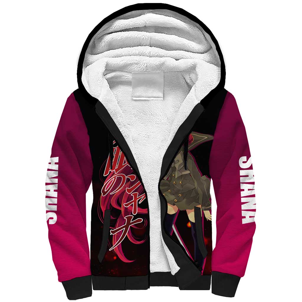 Shana - Shakugan no Shana Sherpa Hoodie Anime Style