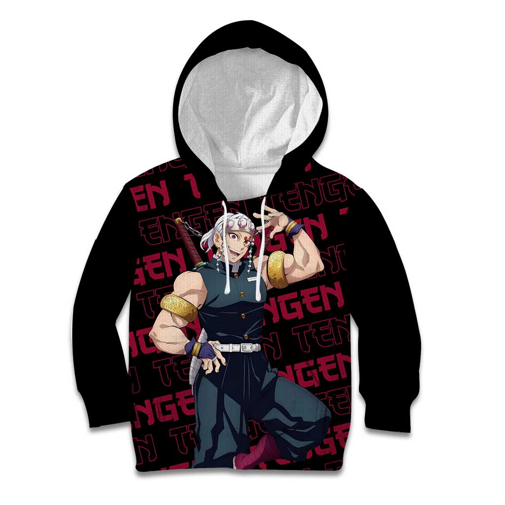 Tengen Uzui - Demon Slayer Kid Hoodie Anime Style