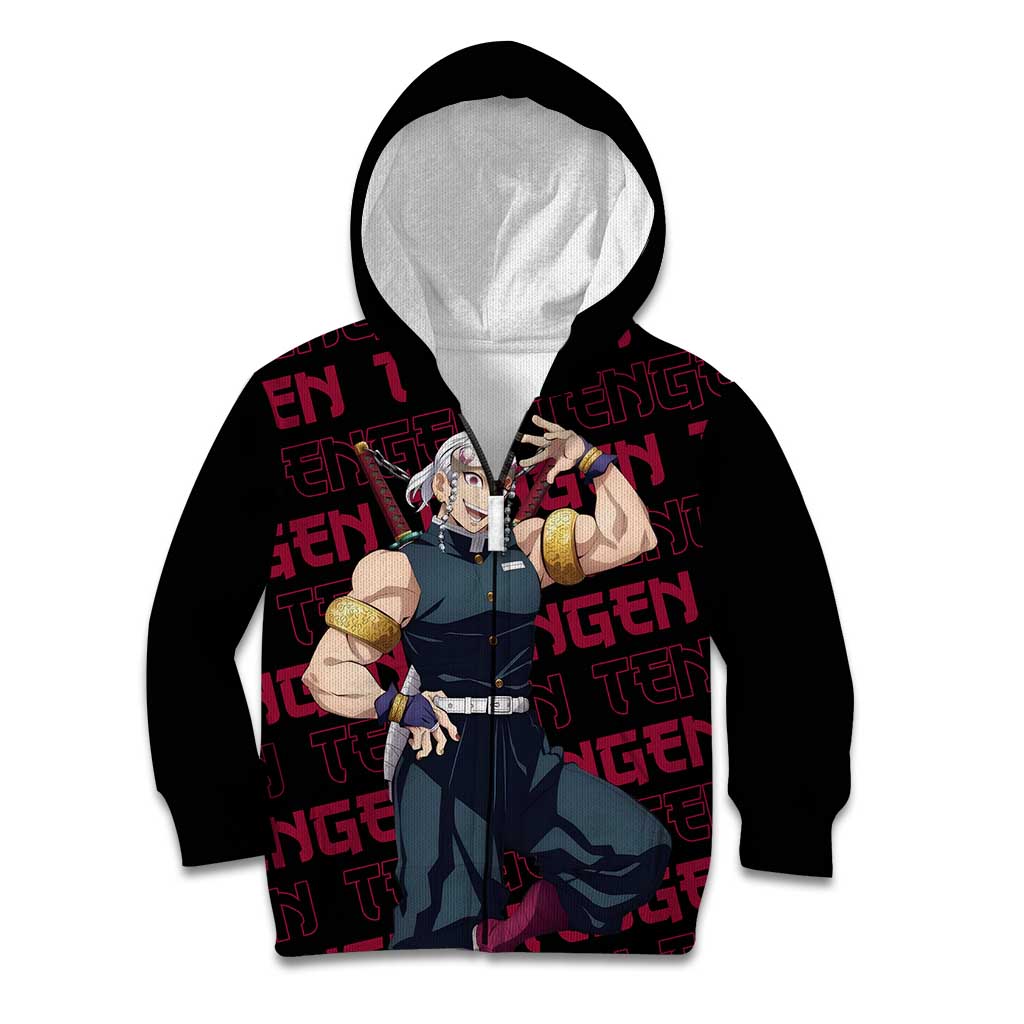 Tengen Uzui - Demon Slayer Kid Hoodie Anime Style