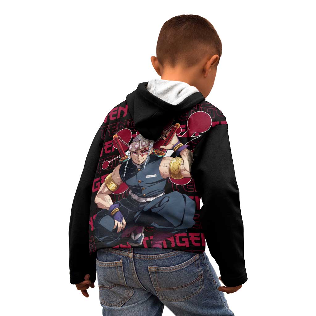 Tengen Uzui - Demon Slayer Kid Hoodie Anime Style