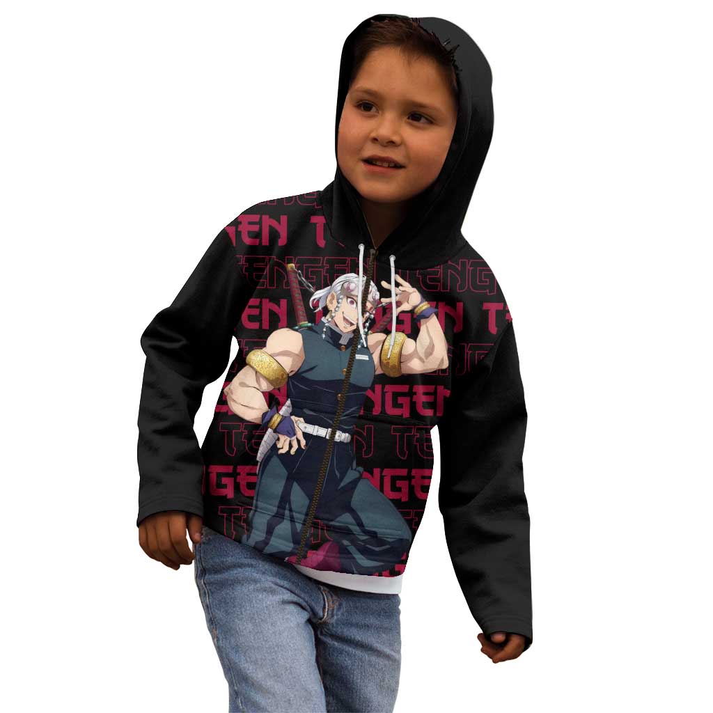 Tengen Uzui - Demon Slayer Kid Hoodie Anime Style
