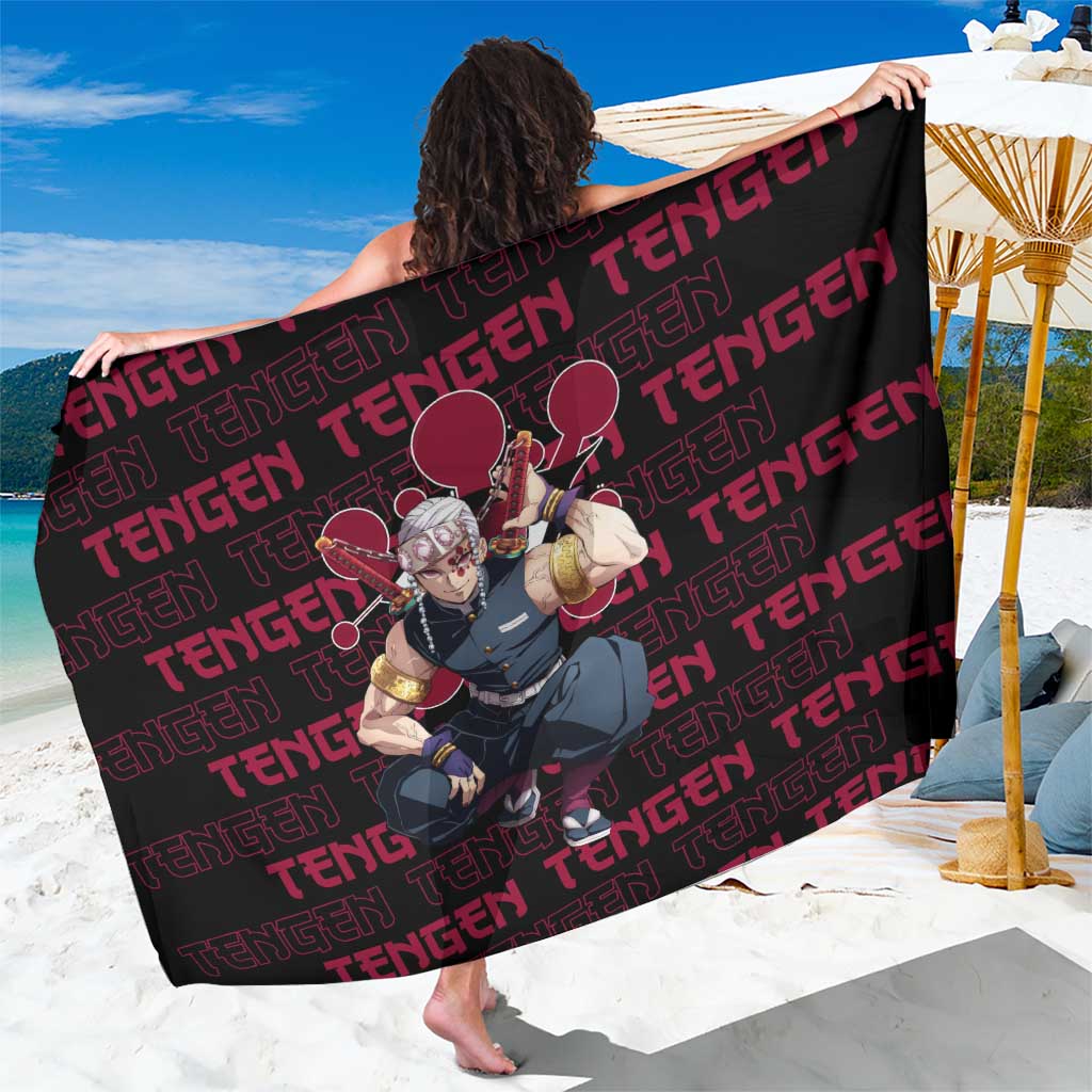 Tengen Uzui - Demon Slayer Sarong Anime Style