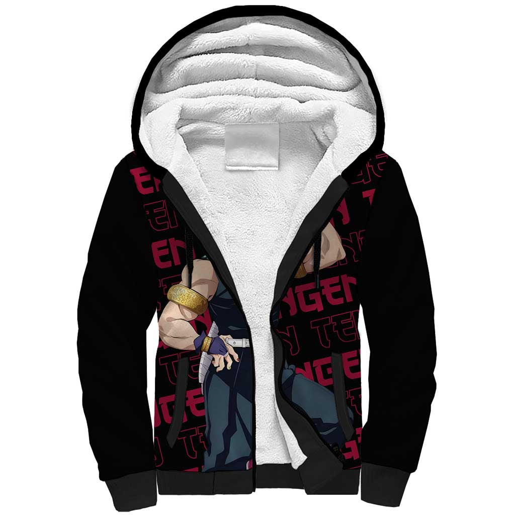 Tengen Uzui - Demon Slayer Sherpa Hoodie Anime Style