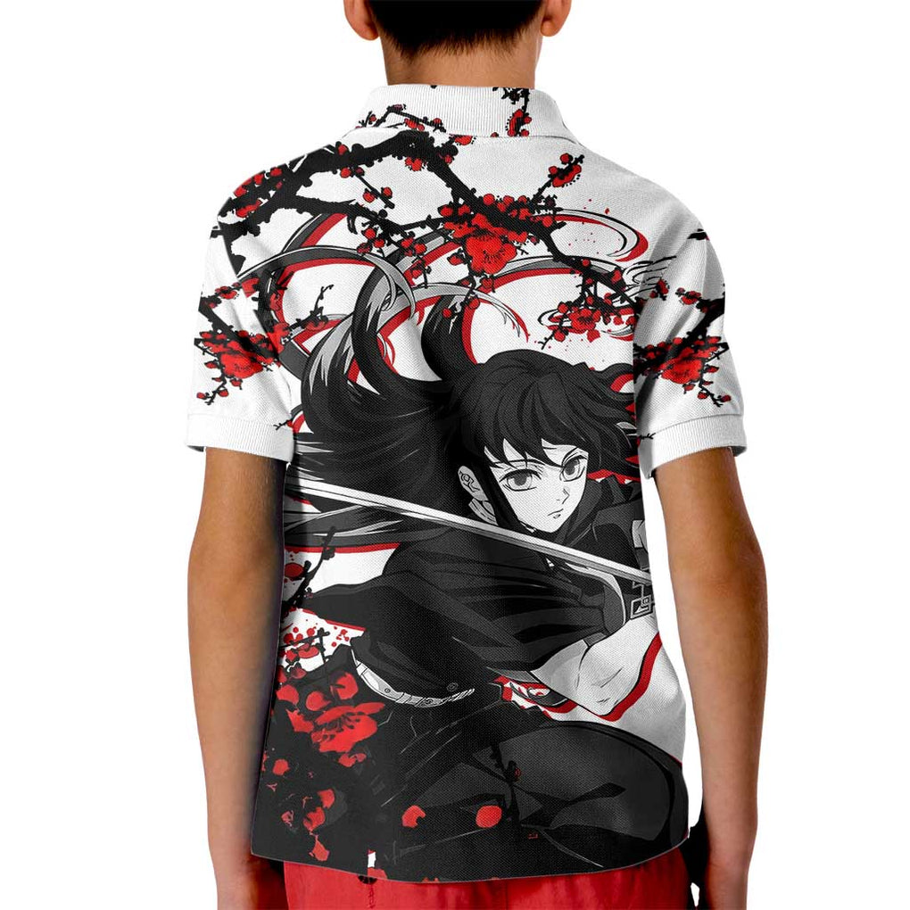 Muichiro Tokito - Demon Slayer Kid Polo Shirt Anime Japan Style