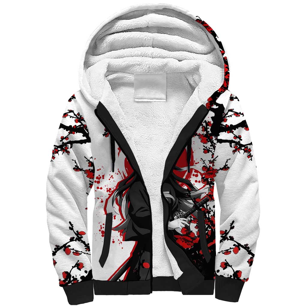 Muichiro Tokito - Demon Slayer Sherpa Hoodie Anime Japan Style