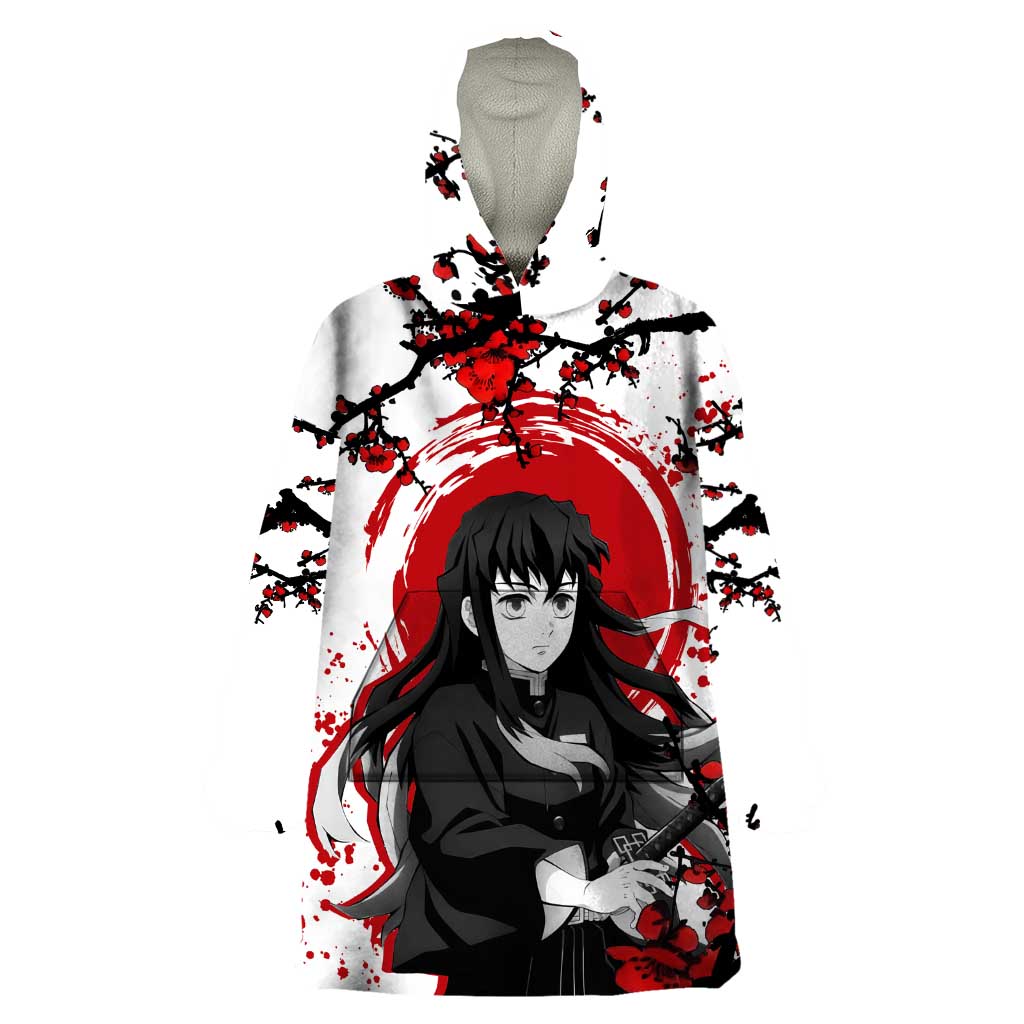 Muichiro Tokito - Demon Slayer Wearable Blanket Hoodie Anime Japan Style