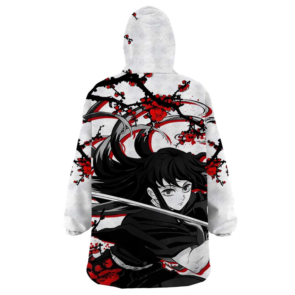 Muichiro Tokito - Demon Slayer Wearable Blanket Hoodie Anime Japan Style