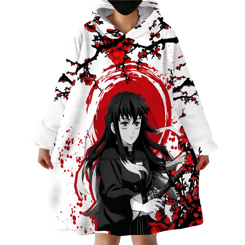 Muichiro Tokito - Demon Slayer Wearable Blanket Hoodie Anime Japan Style