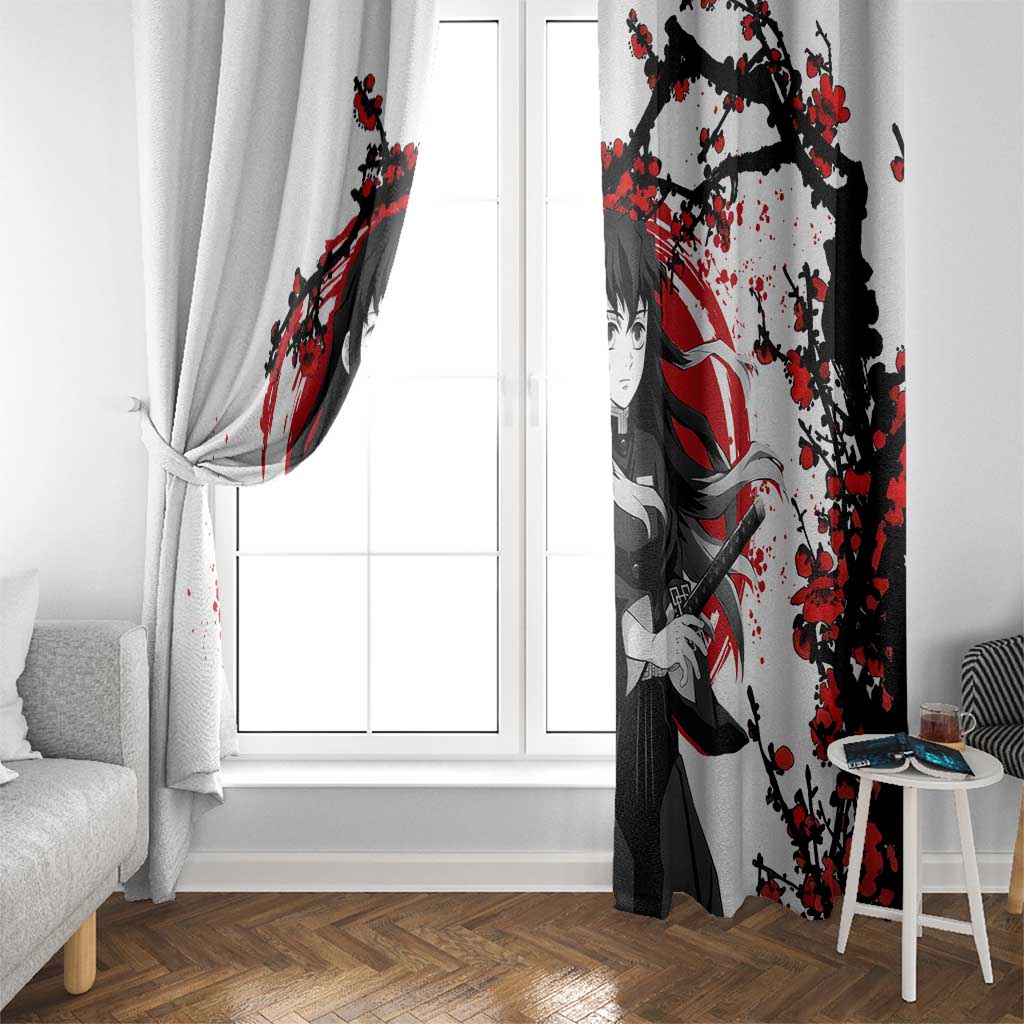 Muichiro Tokito - Demon Slayer Window Curtain Anime Japan Style