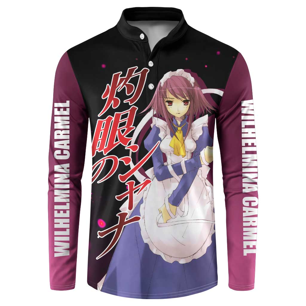 Wilhelmina Carmel - Shakugan no Shana Button Sweatshirt Anime Style