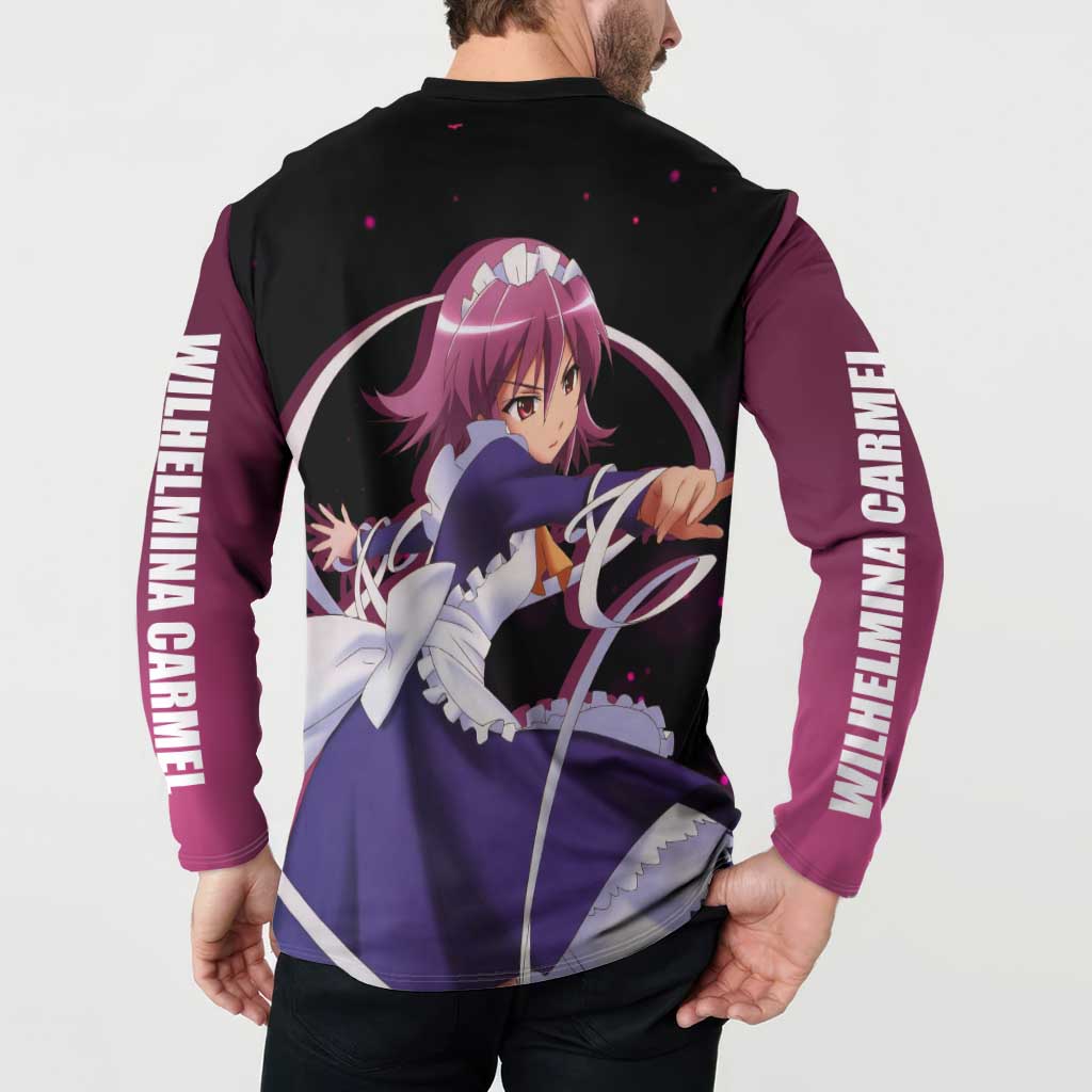 Wilhelmina Carmel - Shakugan no Shana Button Sweatshirt Anime Style