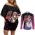 Wilhelmina Carmel - Shakugan no Shana Couples Matching Off Shoulder Short Dress and Long Sleeve Button Shirt Anime Style