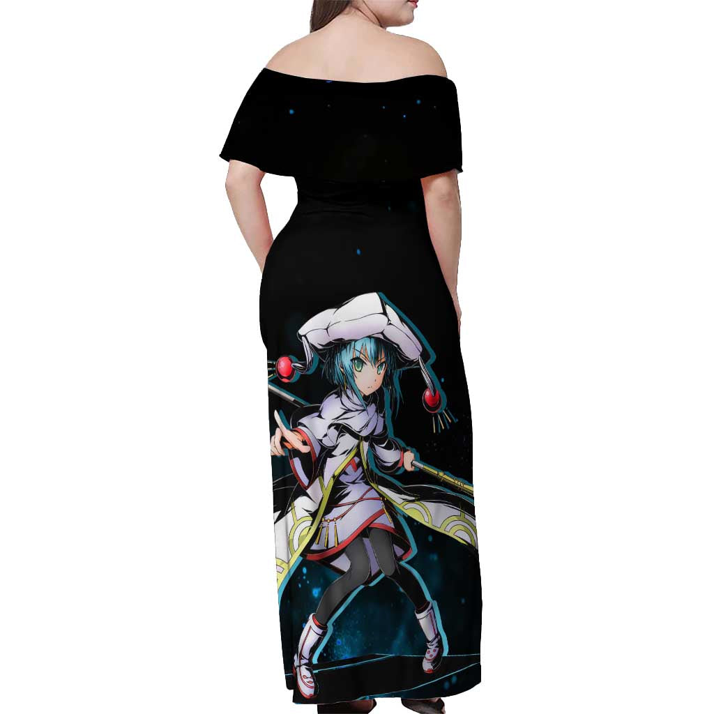 Hecate - Shakugan no Shana Off Shoulder Maxi Dress Anime Style