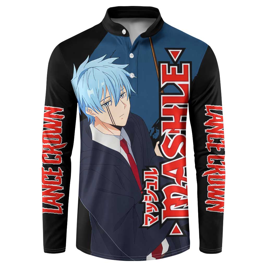 Lance Crown - Magic And Muscles Button Sweatshirt Anime Style