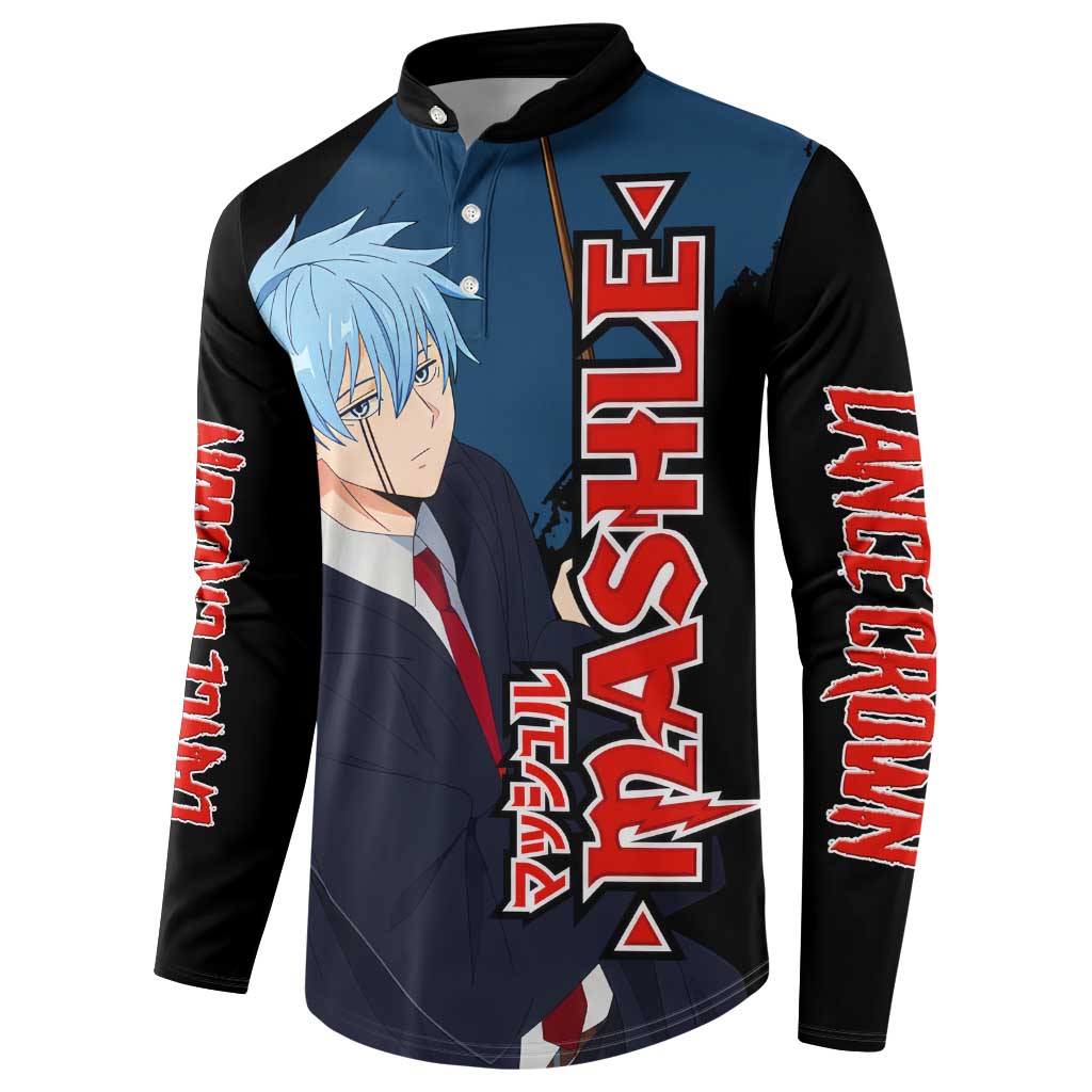 Lance Crown - Magic And Muscles Button Sweatshirt Anime Style