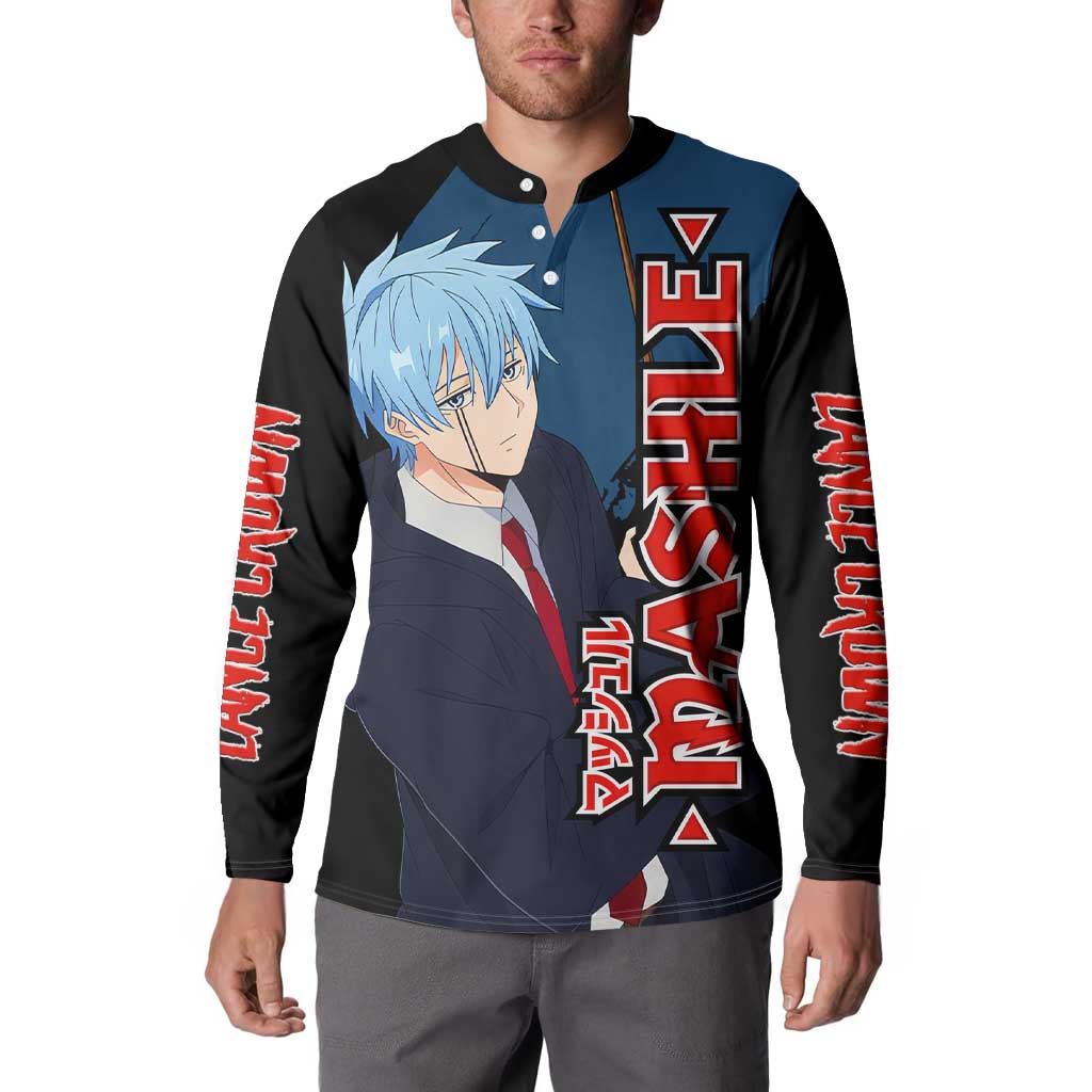 Lance Crown - Magic And Muscles Button Sweatshirt Anime Style