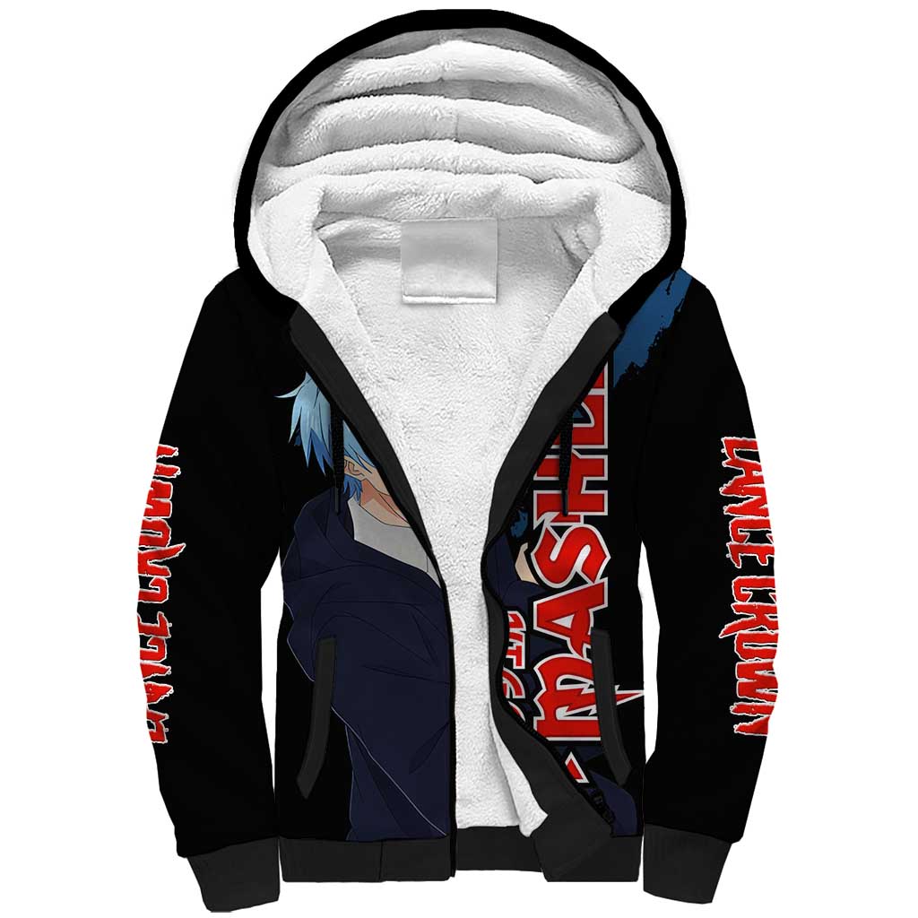 Lance Crown - Magic And Muscles Sherpa Hoodie Anime Style