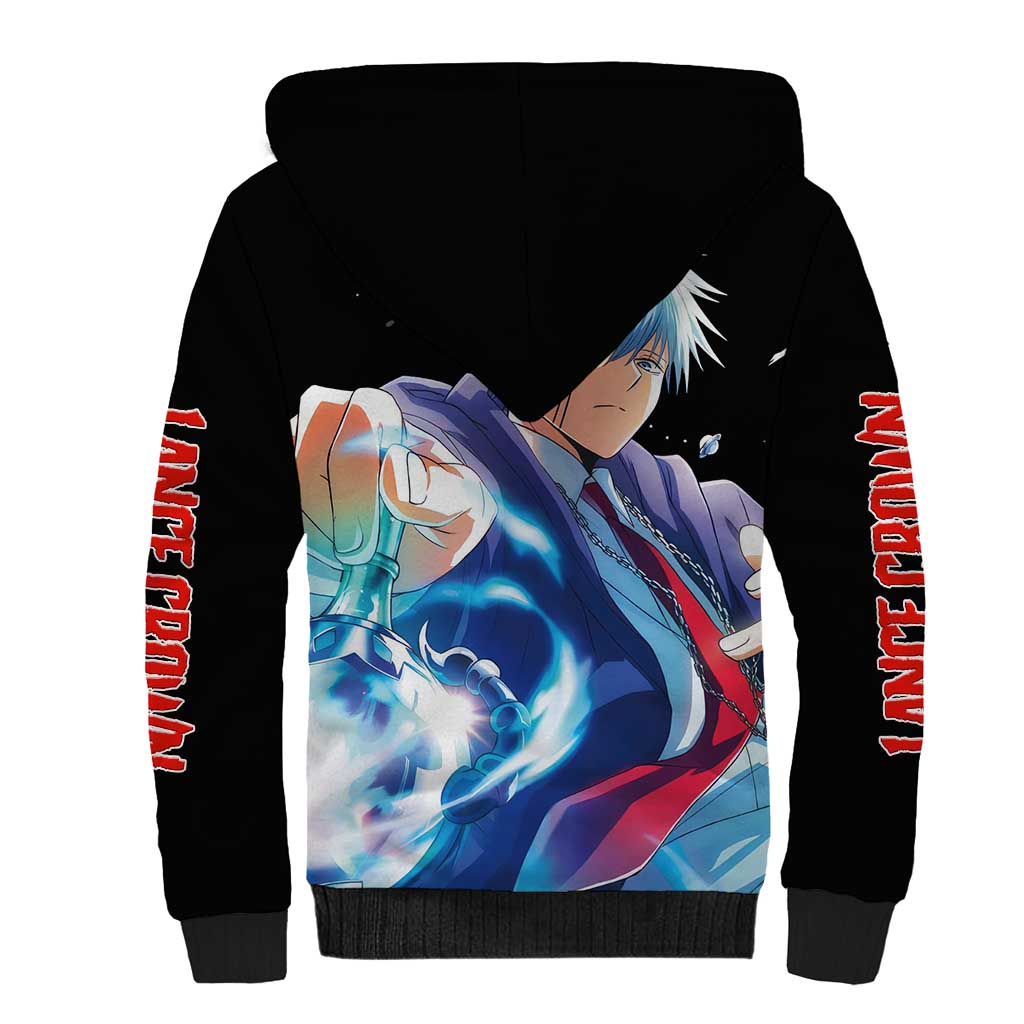 Lance Crown - Magic And Muscles Sherpa Hoodie Anime Style