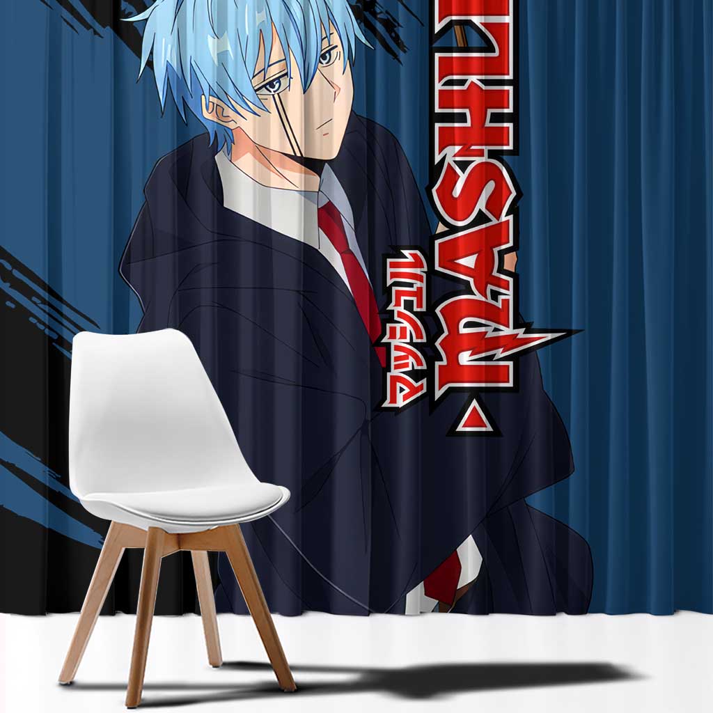 Lance Crown - Magic And Muscles Window Curtain Anime Style