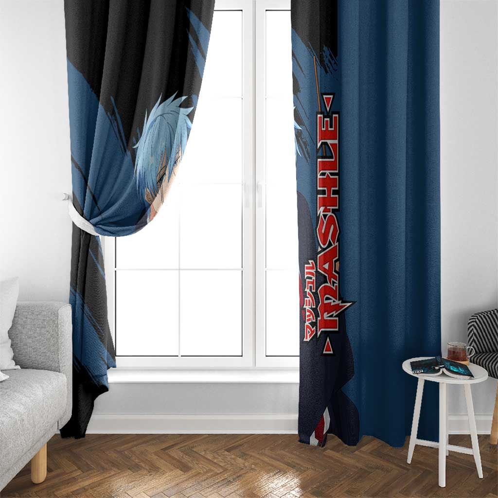 Lance Crown - Magic And Muscles Window Curtain Anime Style