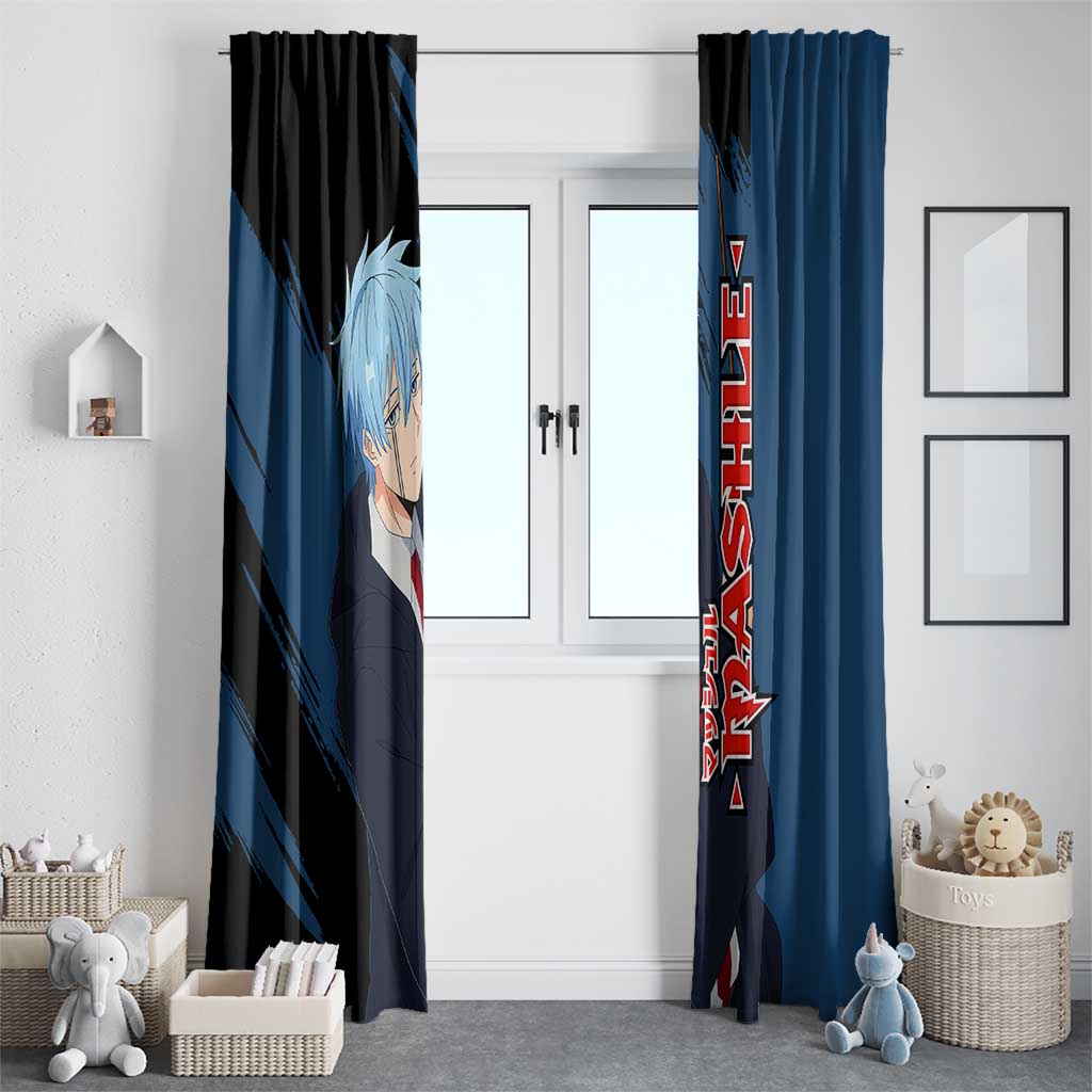 Lance Crown - Magic And Muscles Window Curtain Anime Style