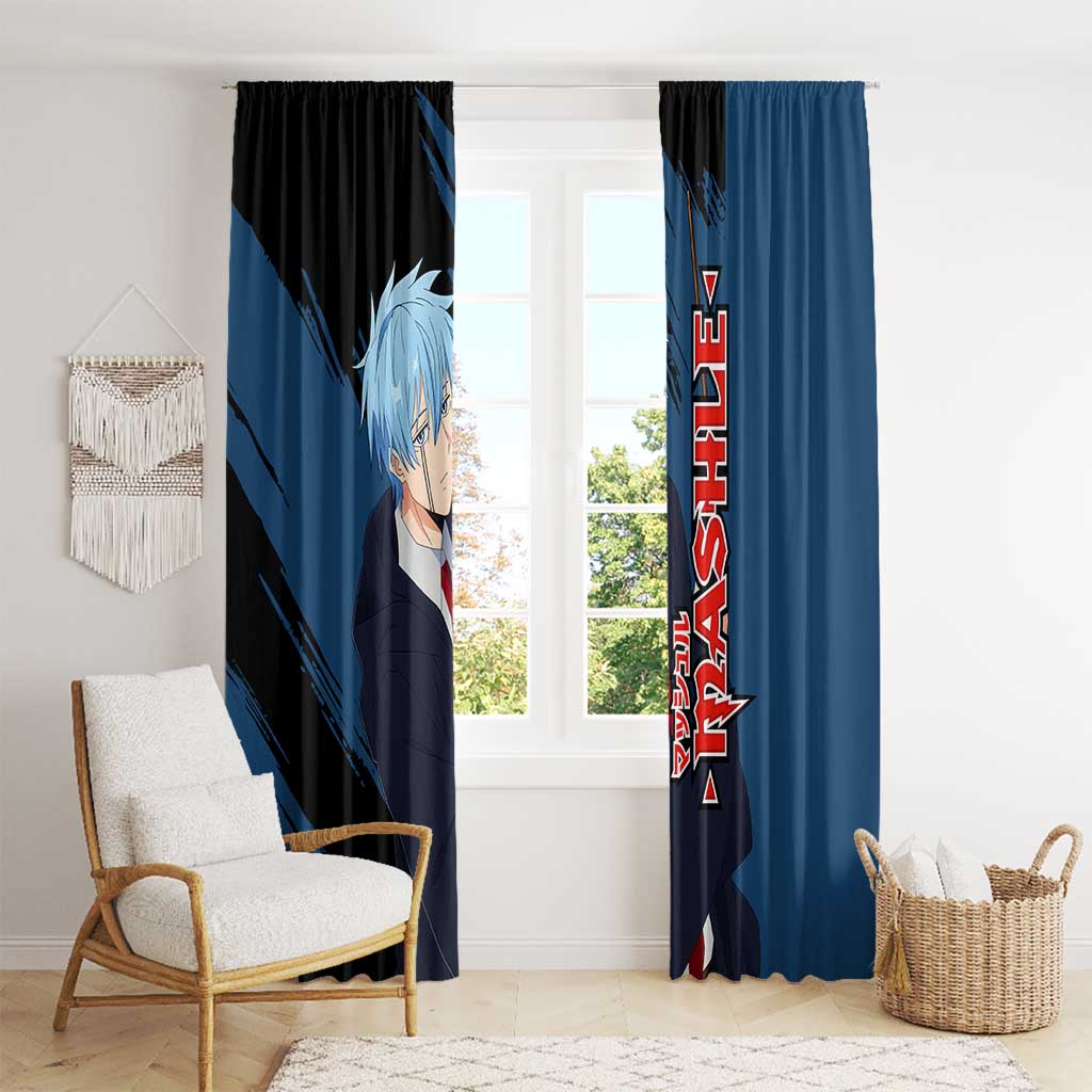 Lance Crown - Magic And Muscles Window Curtain Anime Style