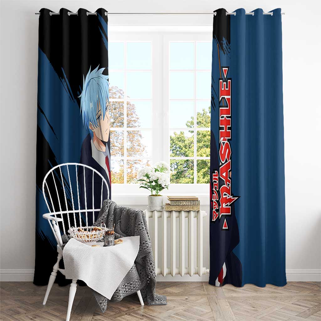 Lance Crown - Magic And Muscles Window Curtain Anime Style