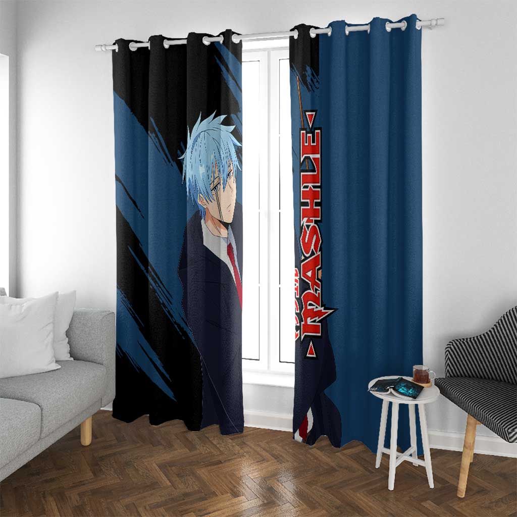 Lance Crown - Magic And Muscles Window Curtain Anime Style