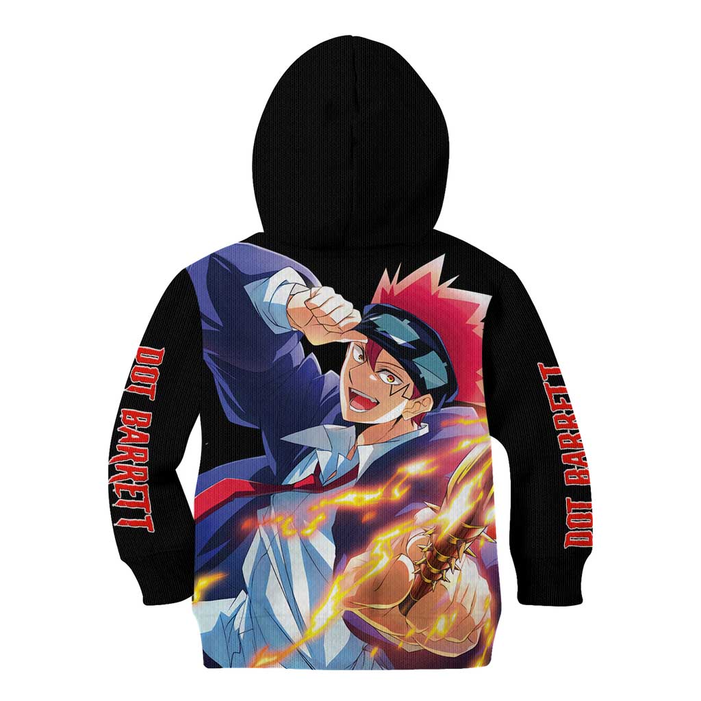 Dot Barrett - Magic And Muscles Kid Hoodie Anime Style
