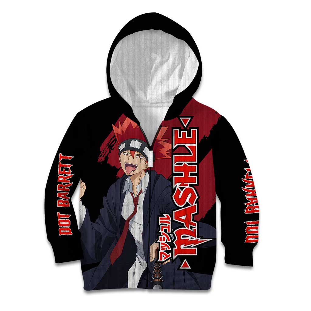 Dot Barrett - Magic And Muscles Kid Hoodie Anime Style