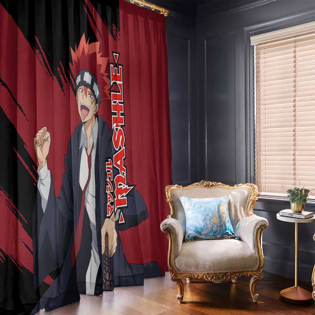 Dot Barrett - Magic And Muscles Window Curtain Anime Style