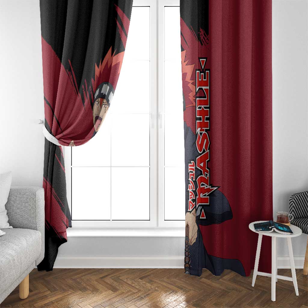 Dot Barrett - Magic And Muscles Window Curtain Anime Style