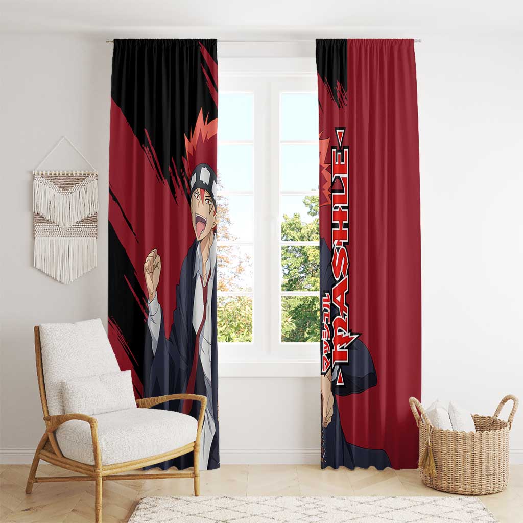 Dot Barrett - Magic And Muscles Window Curtain Anime Style