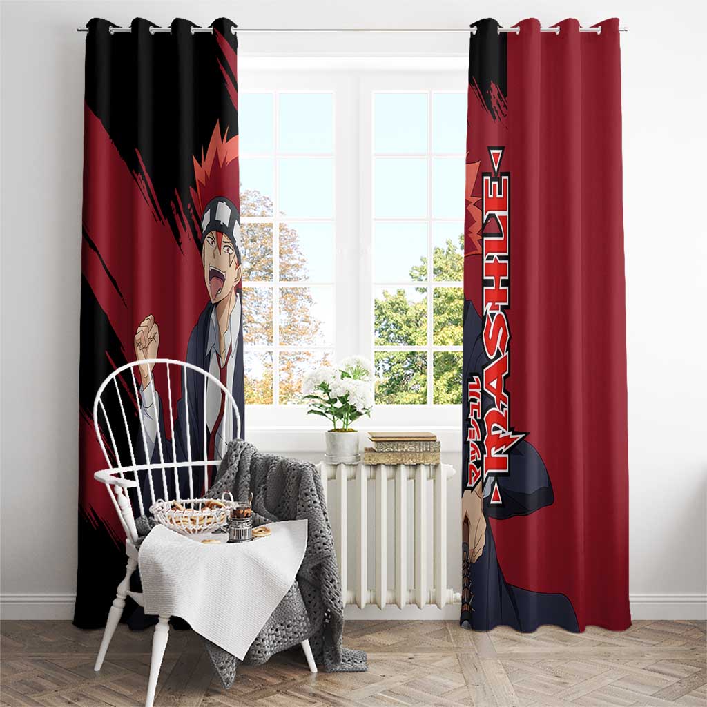 Dot Barrett - Magic And Muscles Window Curtain Anime Style