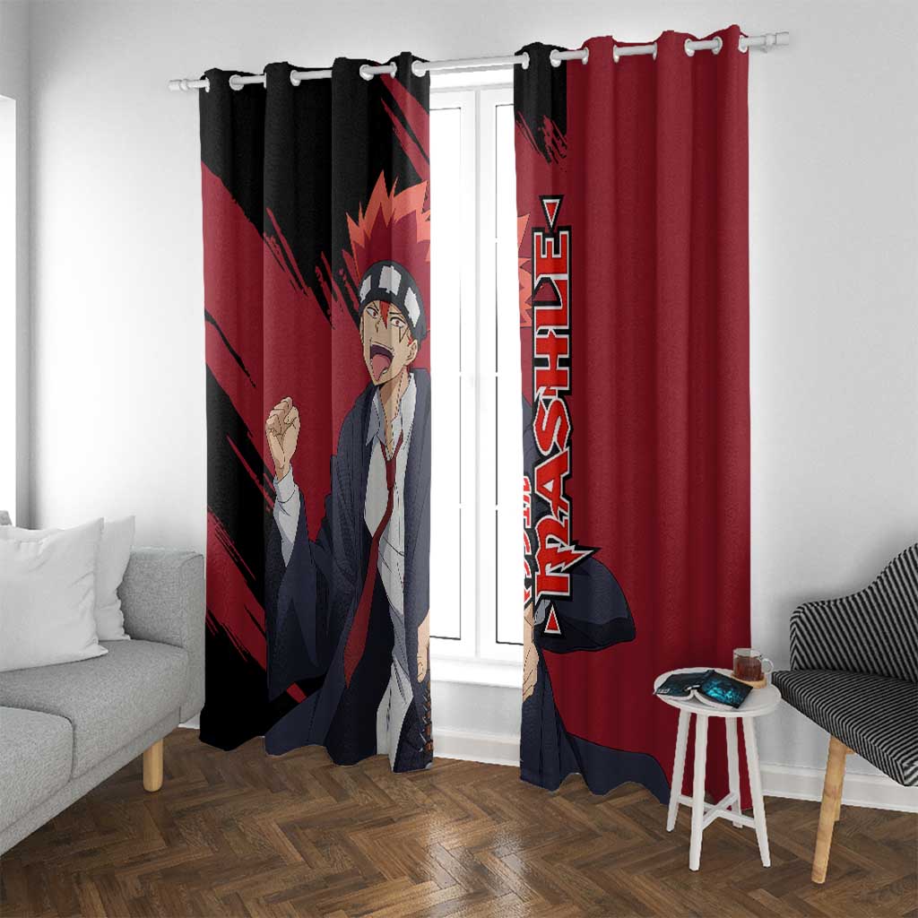 Dot Barrett - Magic And Muscles Window Curtain Anime Style