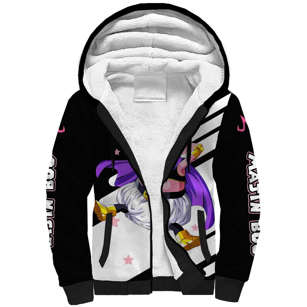 Fat Majin Buu - Dragon Ball Sherpa Hoodie Anime Style