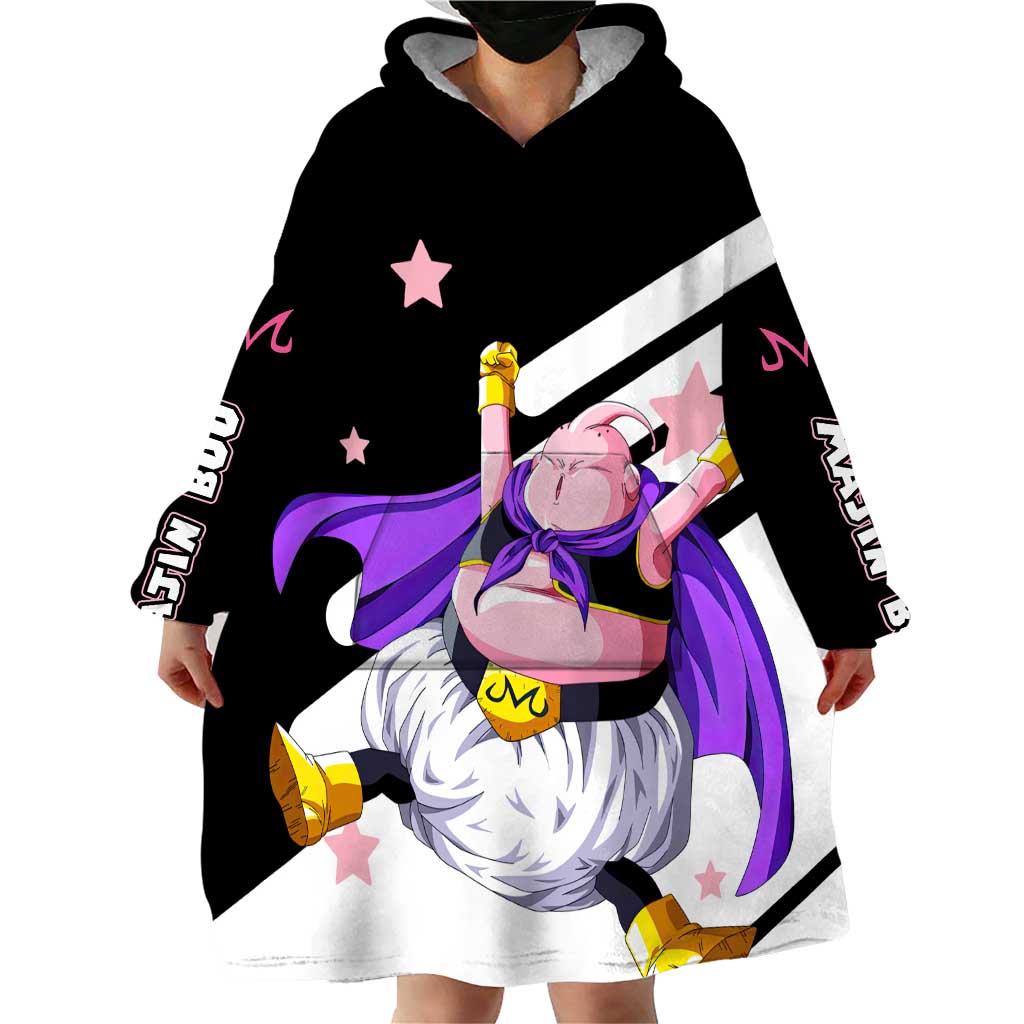 Fat Majin Buu - Dragon Ball Wearable Blanket Hoodie Anime Style