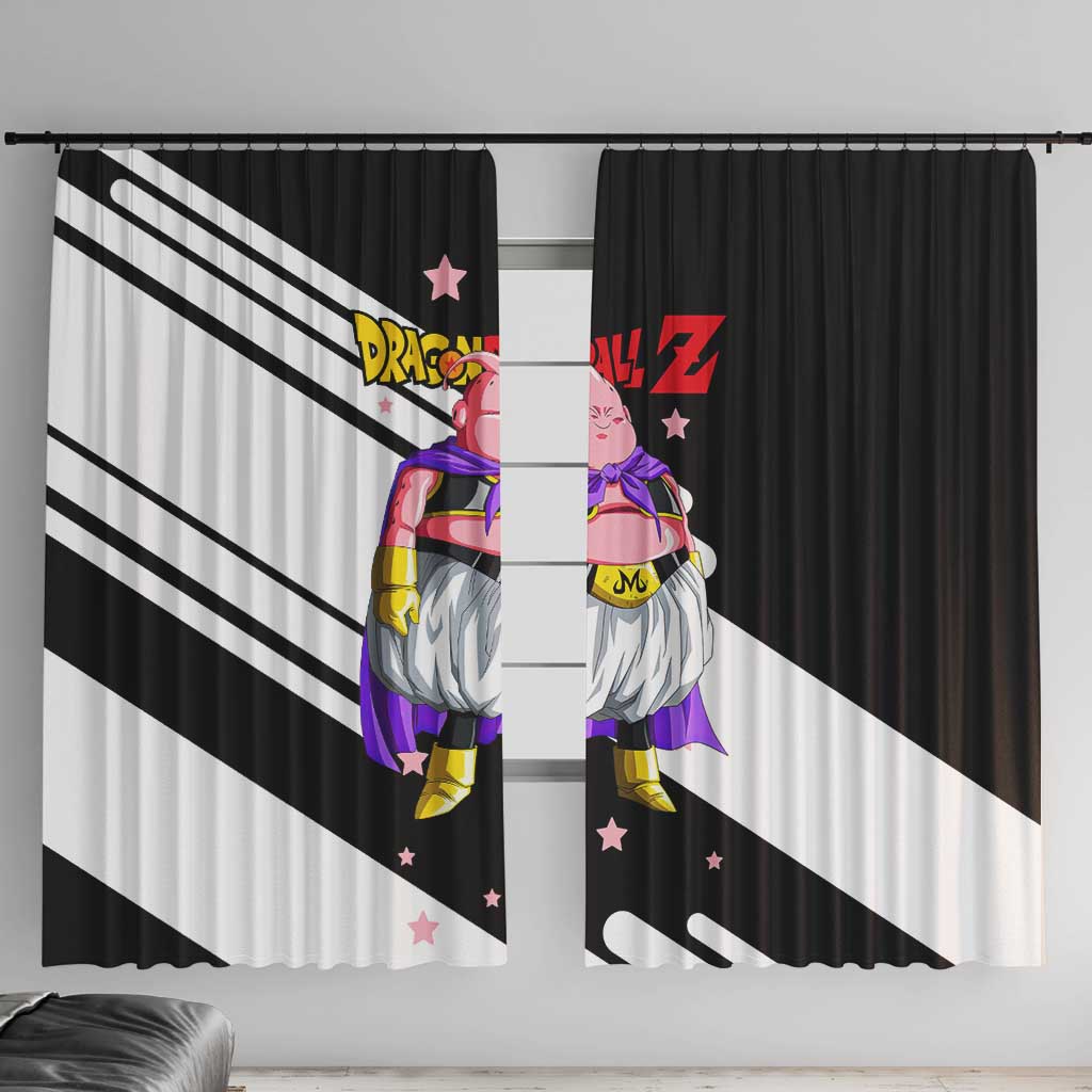 Fat Majin Buu - Dragon Ball Window Curtain Anime Style