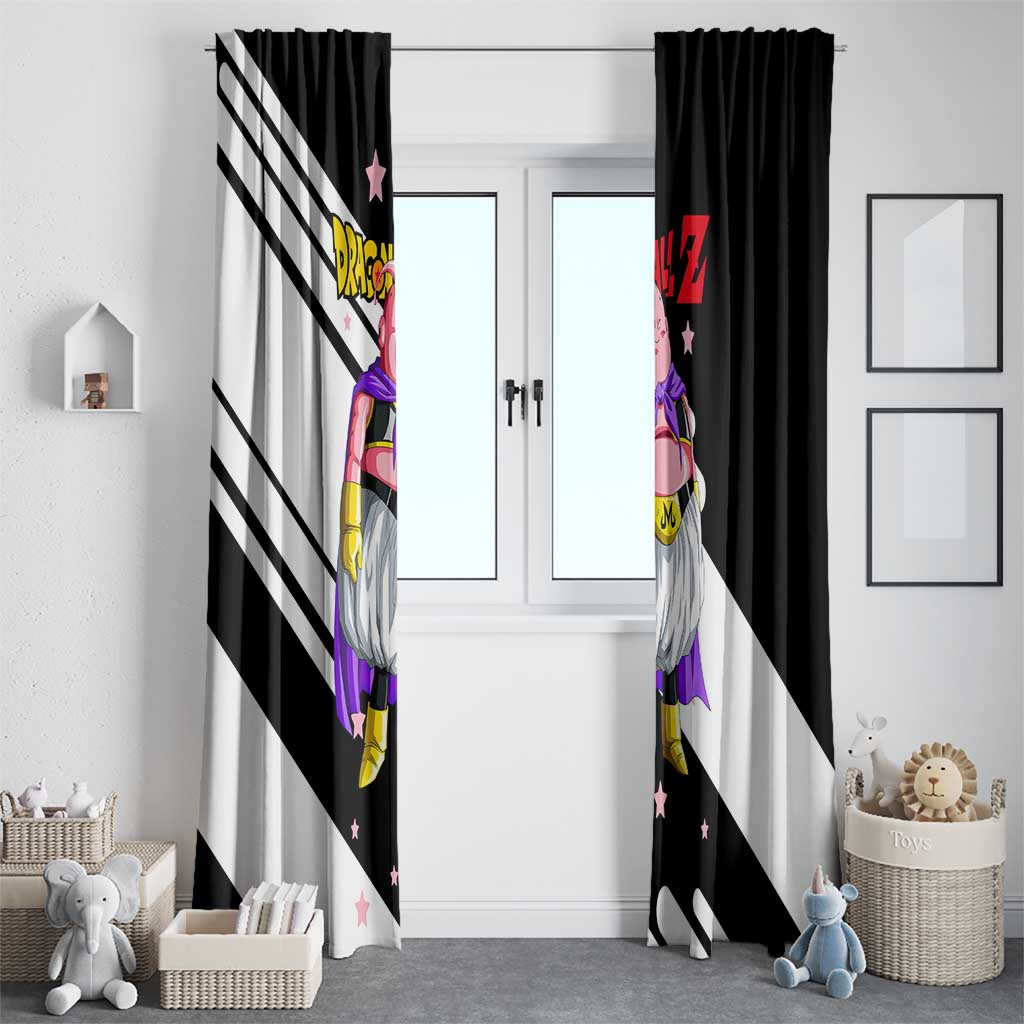 Fat Majin Buu - Dragon Ball Window Curtain Anime Style