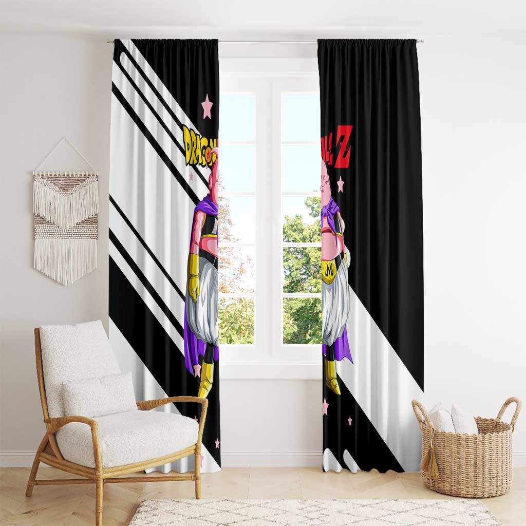 Fat Majin Buu - Dragon Ball Window Curtain Anime Style
