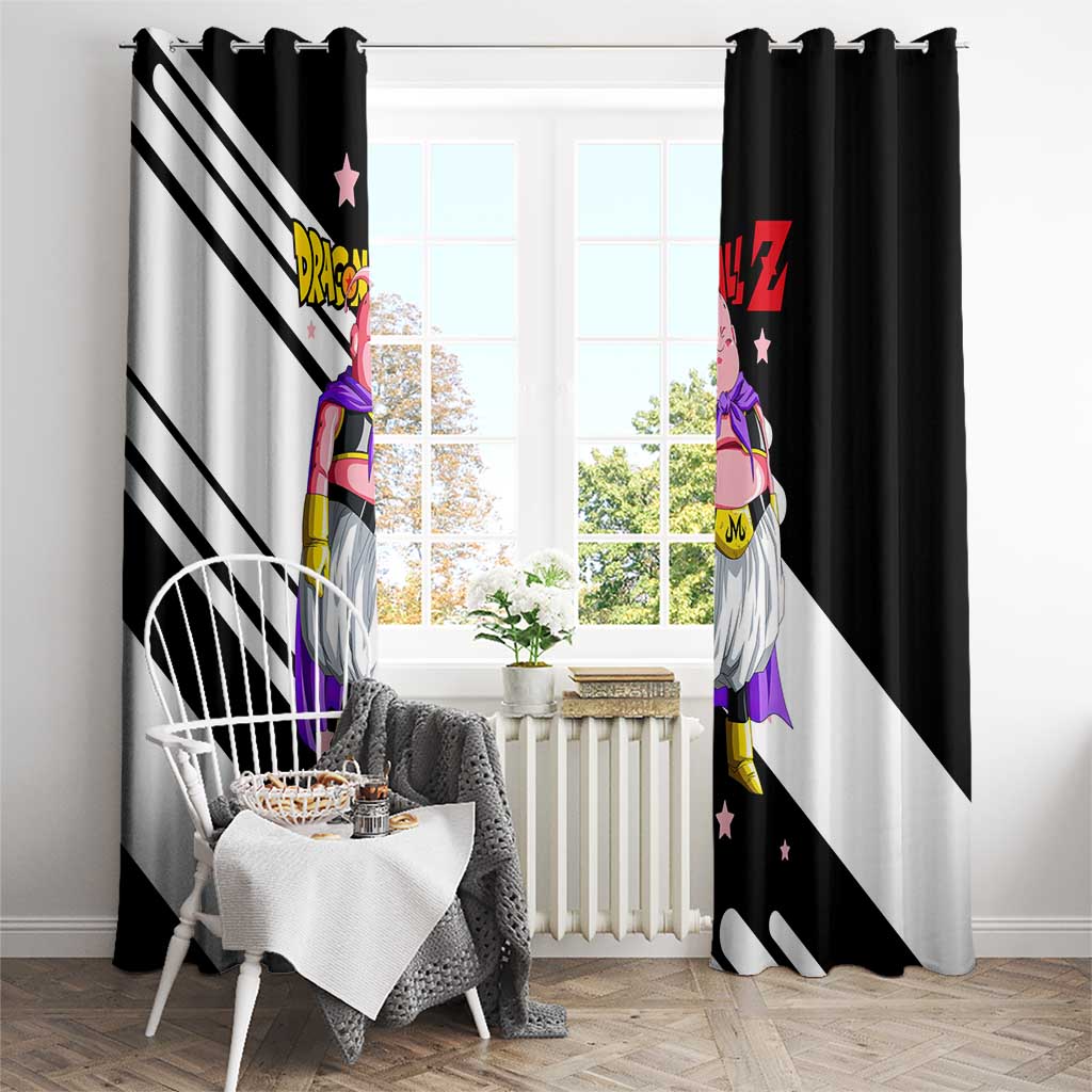 Fat Majin Buu - Dragon Ball Window Curtain Anime Style