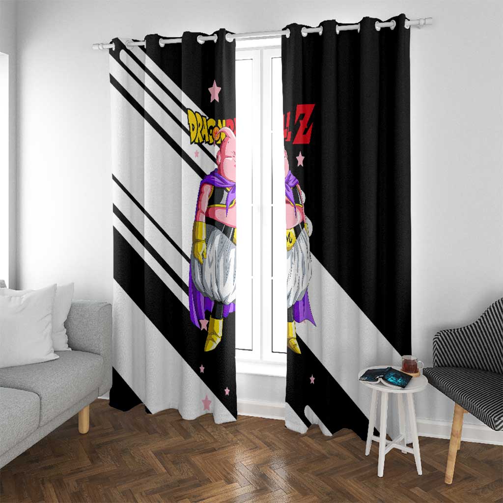 Fat Majin Buu - Dragon Ball Window Curtain Anime Style