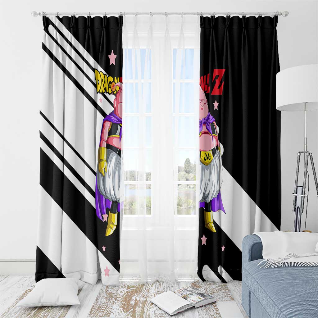 Fat Majin Buu - Dragon Ball Window Curtain Anime Style