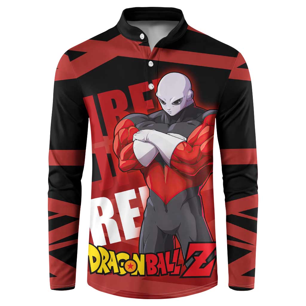 Jiren - Dragon Ball Button Sweatshirt Anime Style