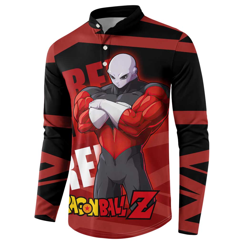 Jiren - Dragon Ball Button Sweatshirt Anime Style