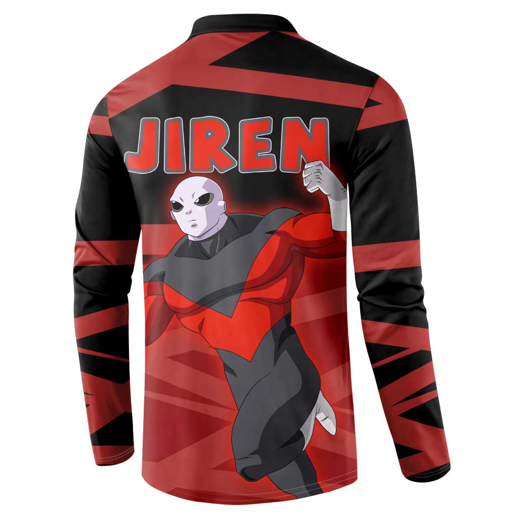 Jiren - Dragon Ball Button Sweatshirt Anime Style