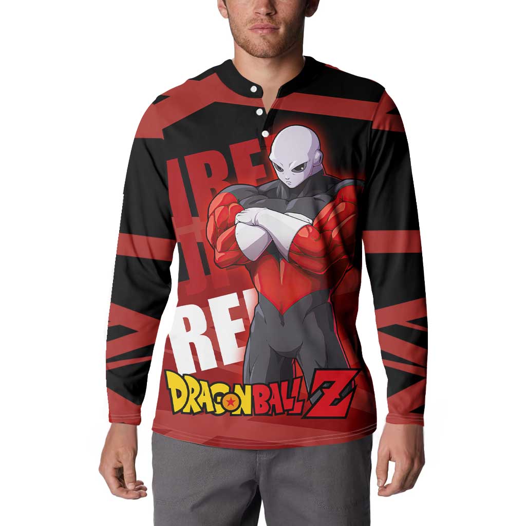 Jiren - Dragon Ball Button Sweatshirt Anime Style