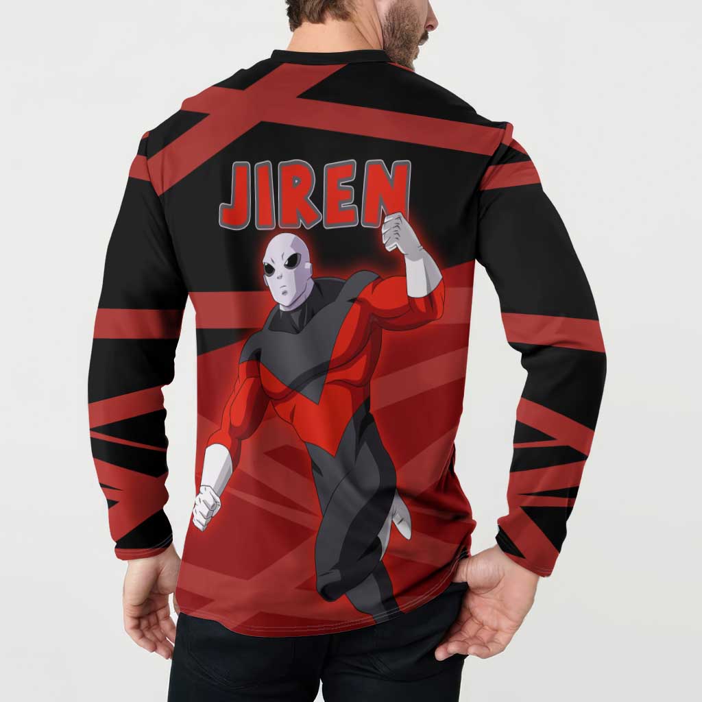 Jiren - Dragon Ball Button Sweatshirt Anime Style