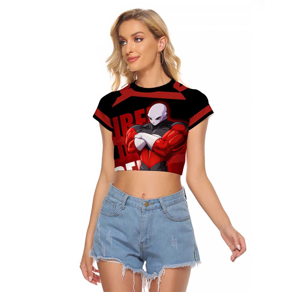 Jiren - Dragon Ball Raglan Cropped T Shirt Anime Style