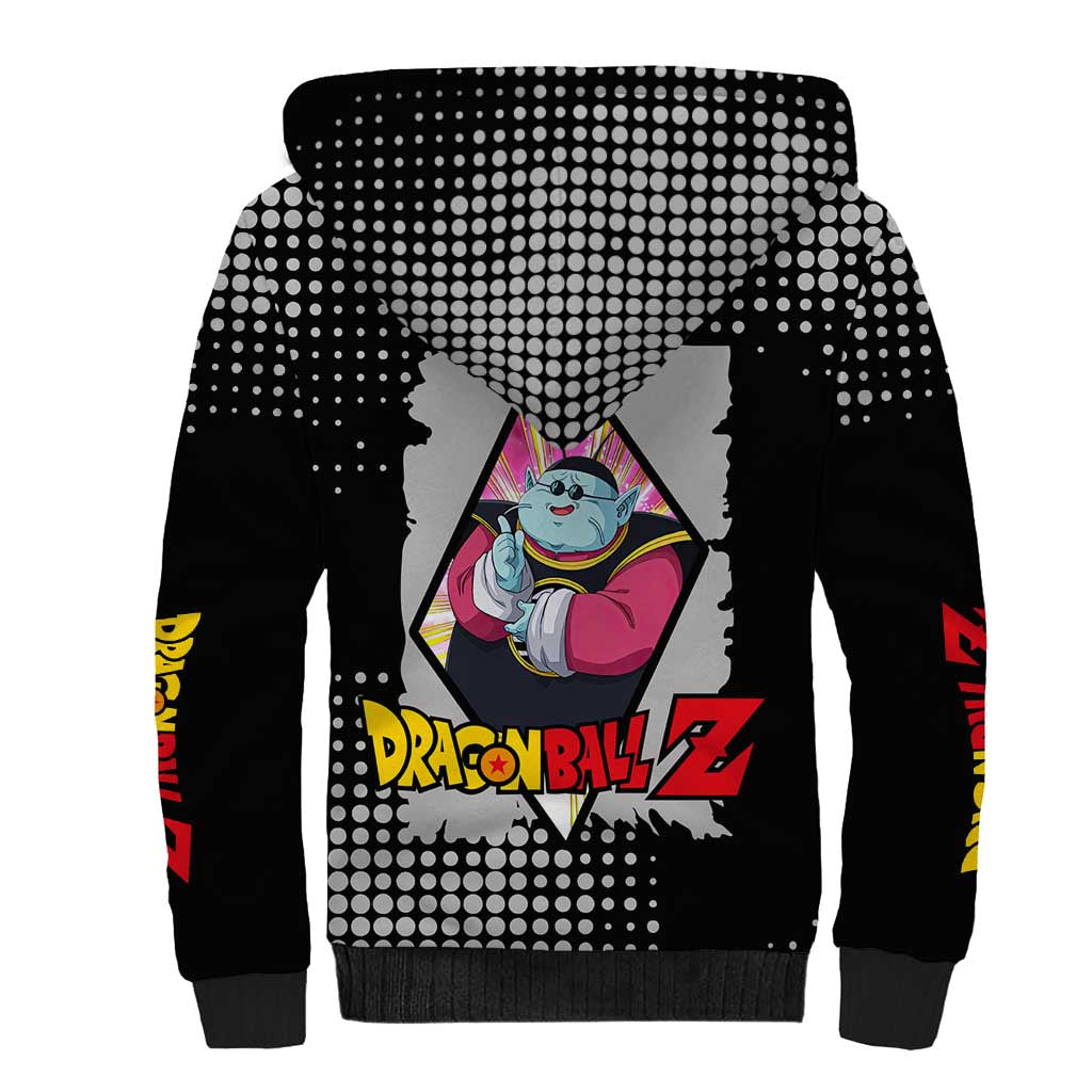 King Kai - Dragon Ball Sherpa Hoodie Anime Style